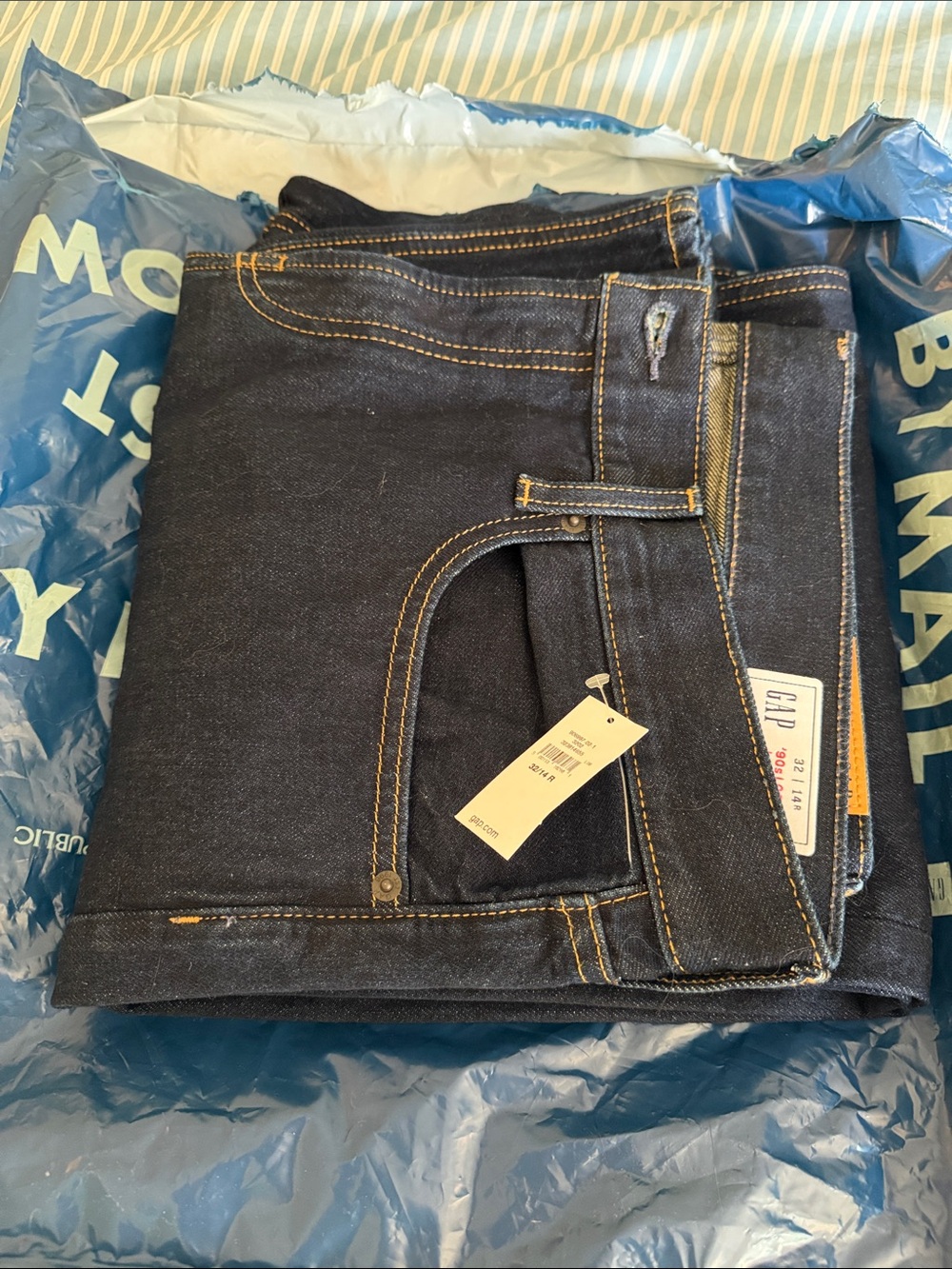 NWT The Hailey Low Rise Loose Jeans Dark - Picture 4 of 5